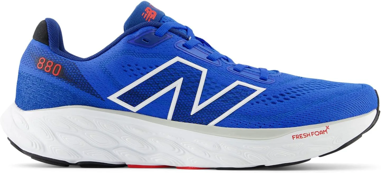 Мужские кроссовки для бега New Balance Fresh Foam X 880 V14, синий/красный — фото 2
