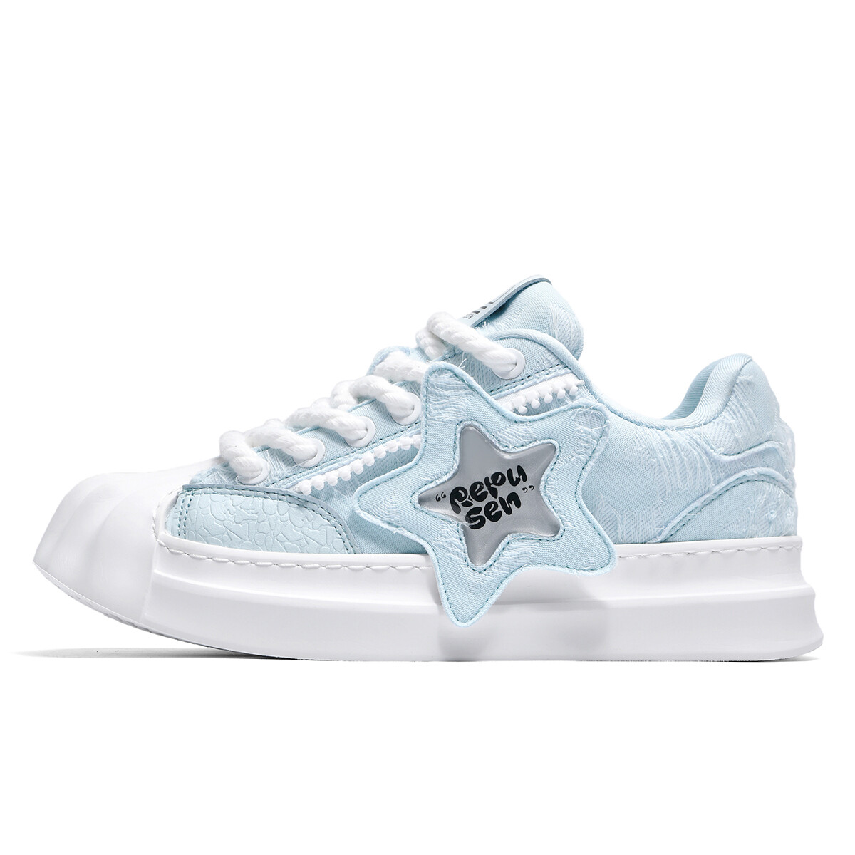 

Кроссовки REPUSEN Lifestyle Shoes Unisex Low-top, белый/синий