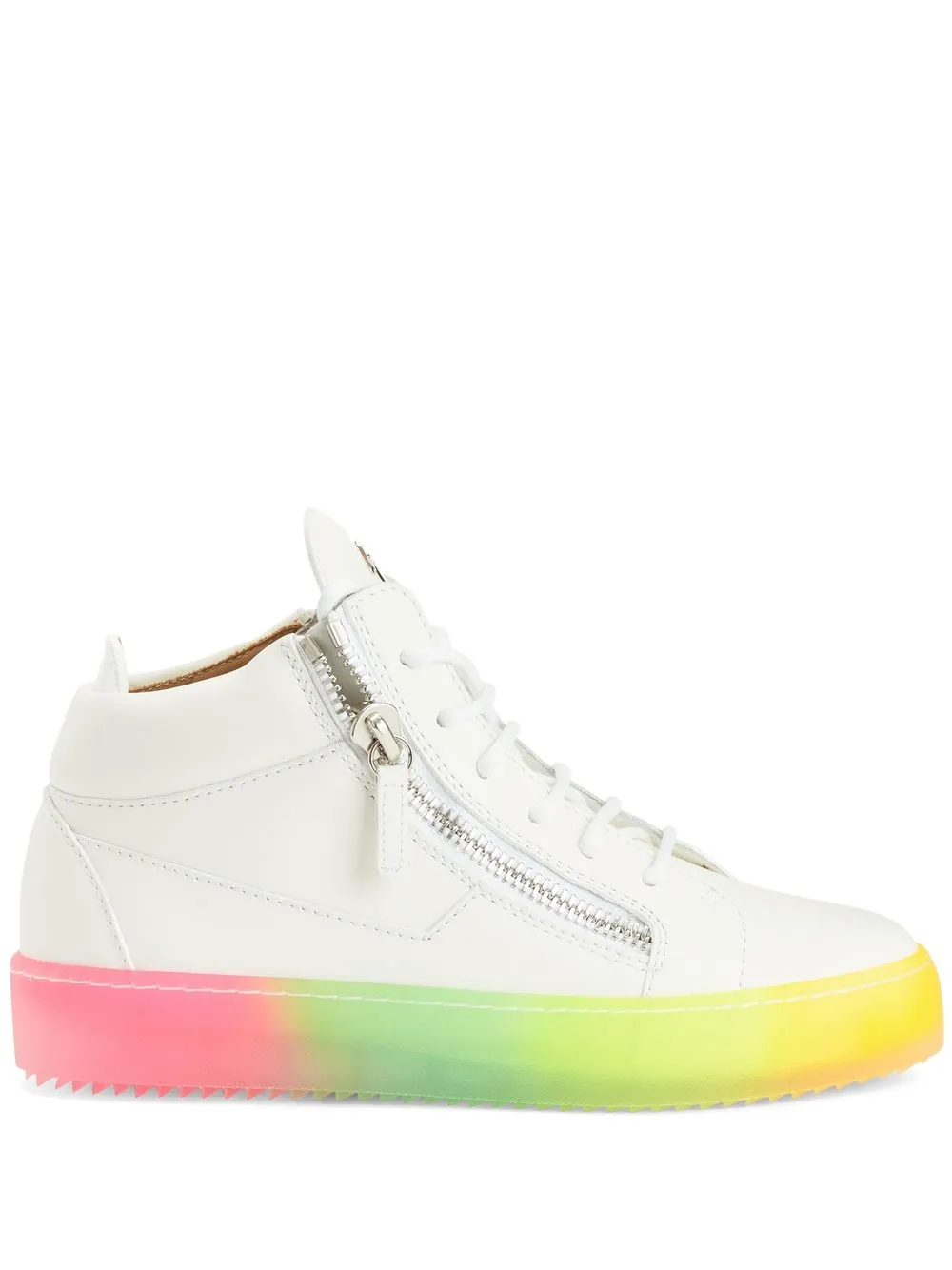 

Кеды Kriss с принтом Giuseppe Zanotti, белый