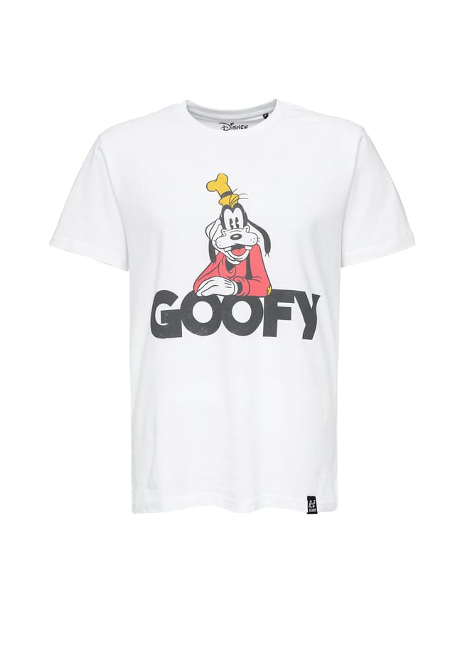 

Футболка Disney Goofy с крутым принтом Goofy Re:Covered, белый