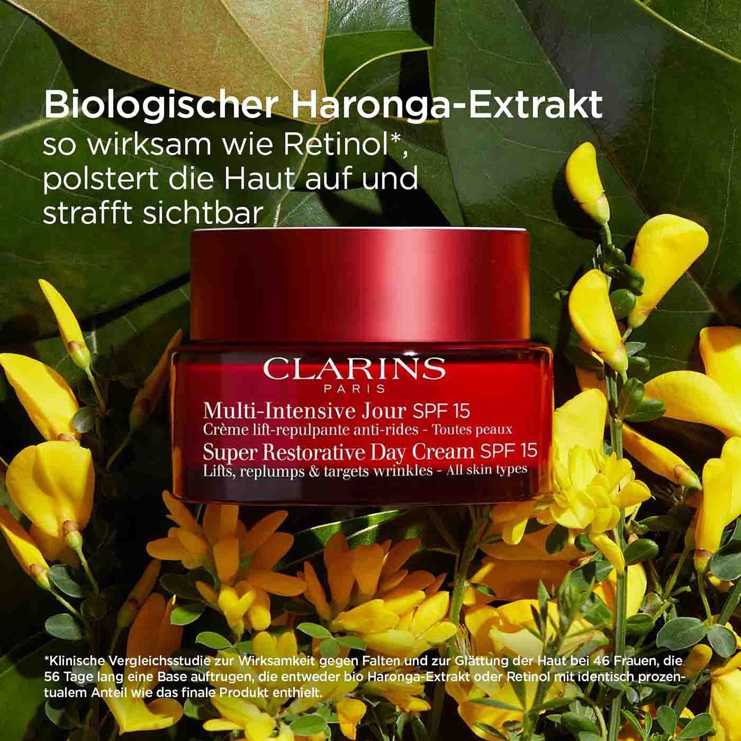 Крем для лица SPF15 CLARINS Multi-intensive + multi-intensive jour crème toutes peaux, объем — фото 4