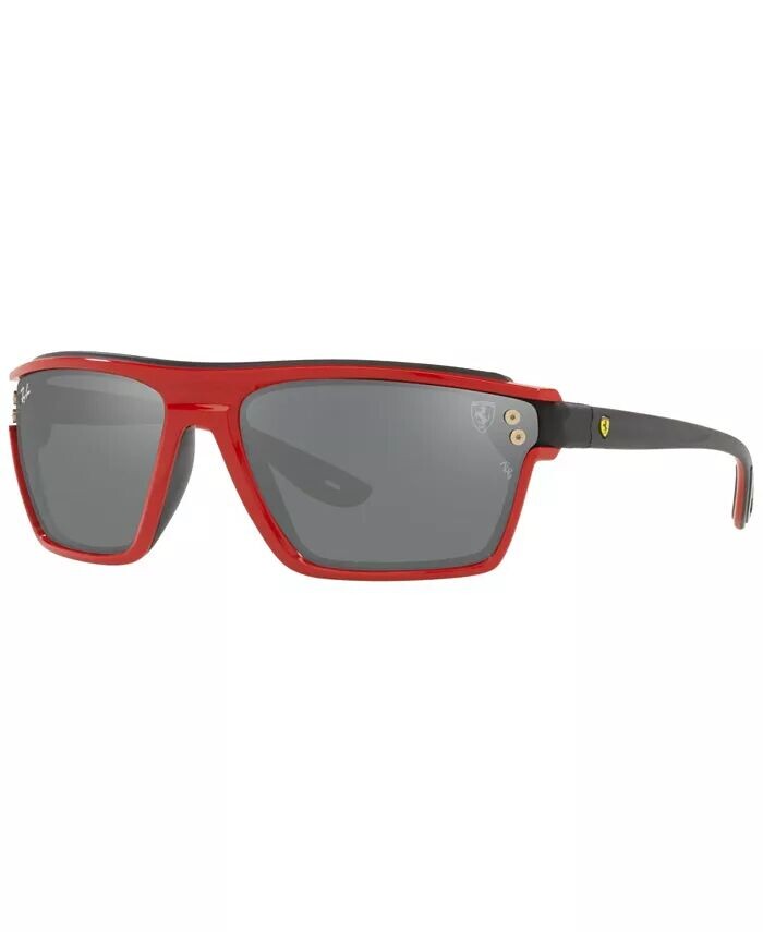 

Солнцезащитные очки унисекс Scuderia Ferrari Collection 64 Ray-Ban, красный