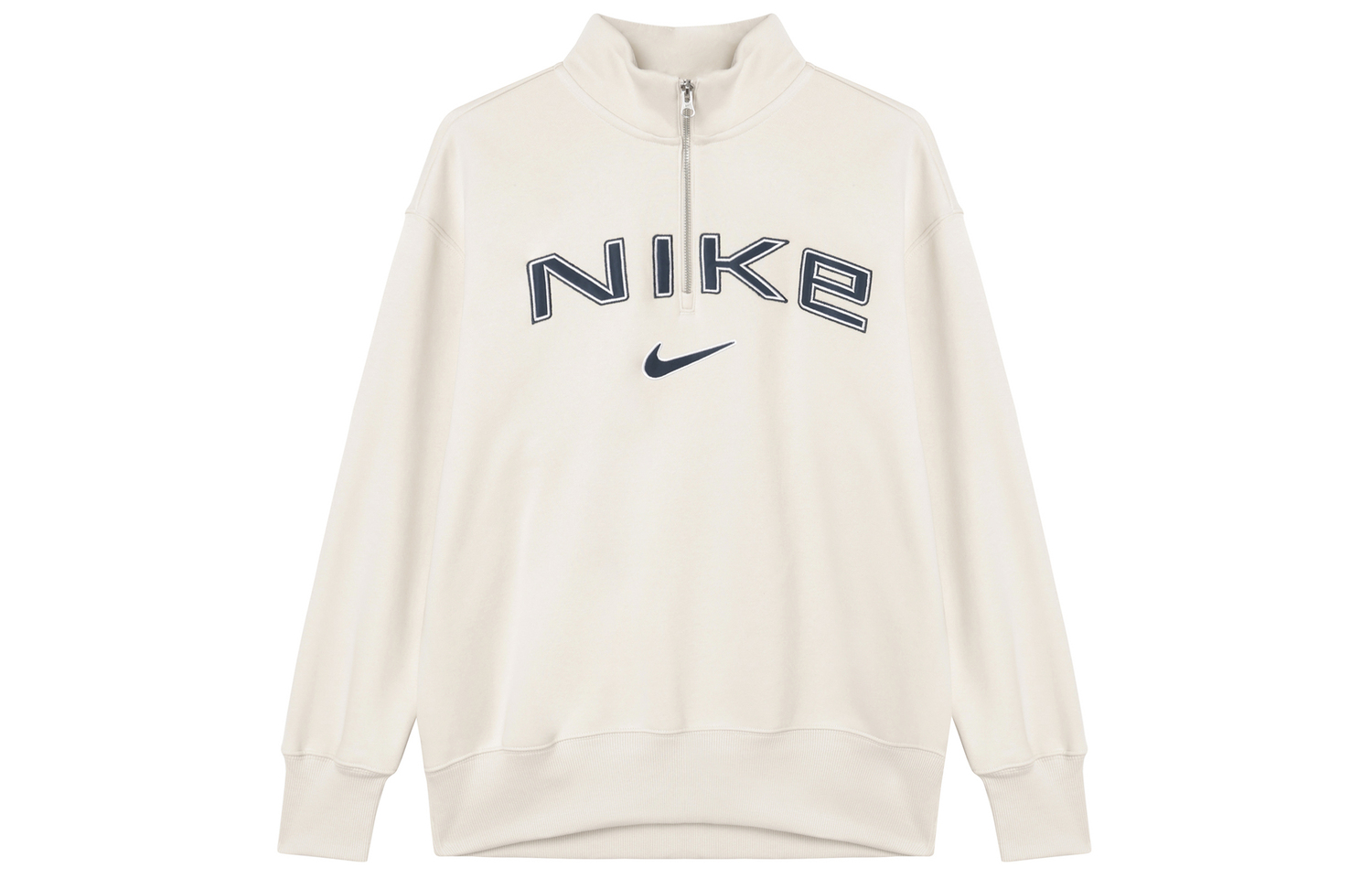 

Футболка Nike Sportswear Phoenix FleeceLogo FW24 женская экрю