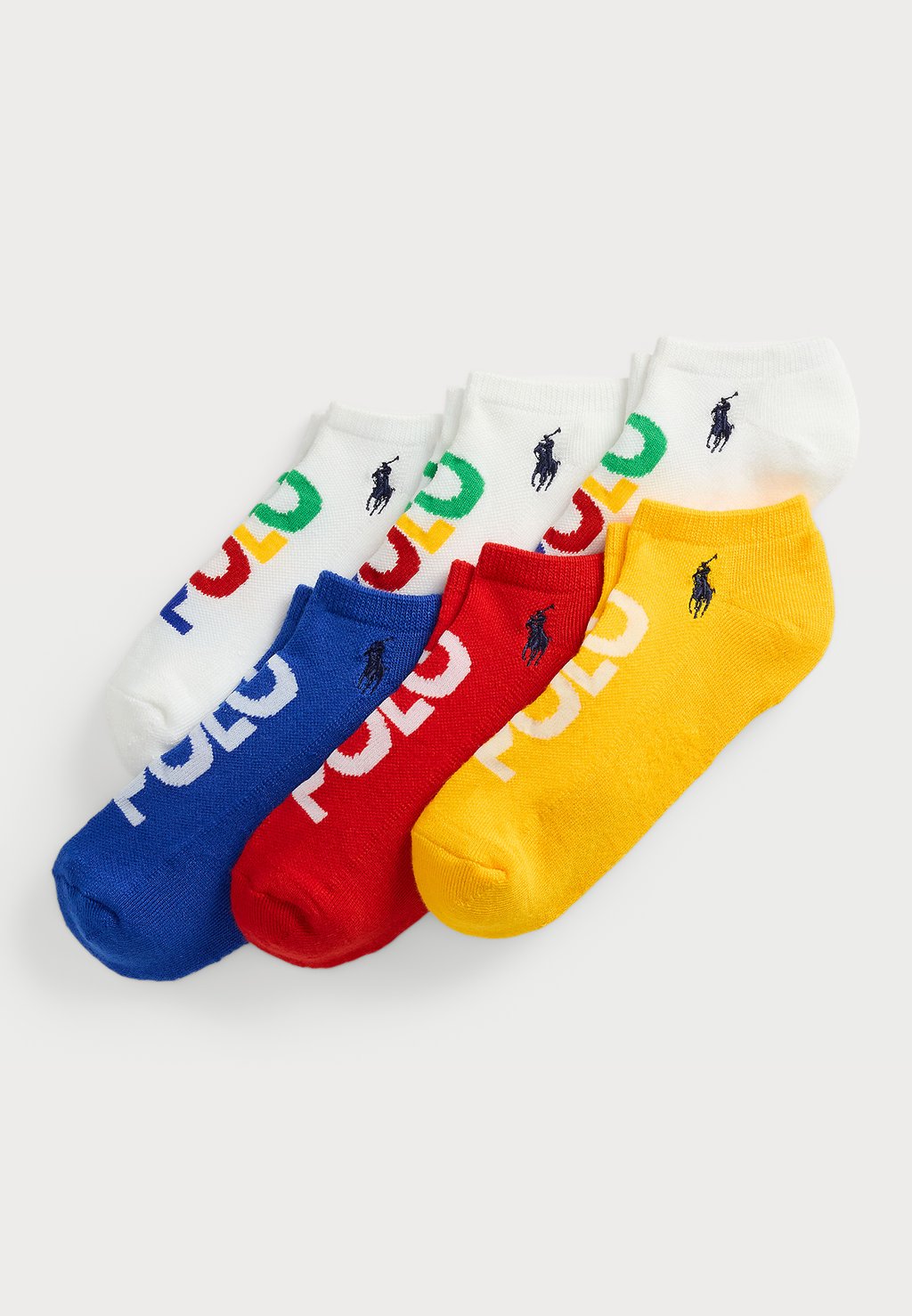 

Носки LOGO ANKLE SOCK 6 PACK Polo Ralph Lauren, белый