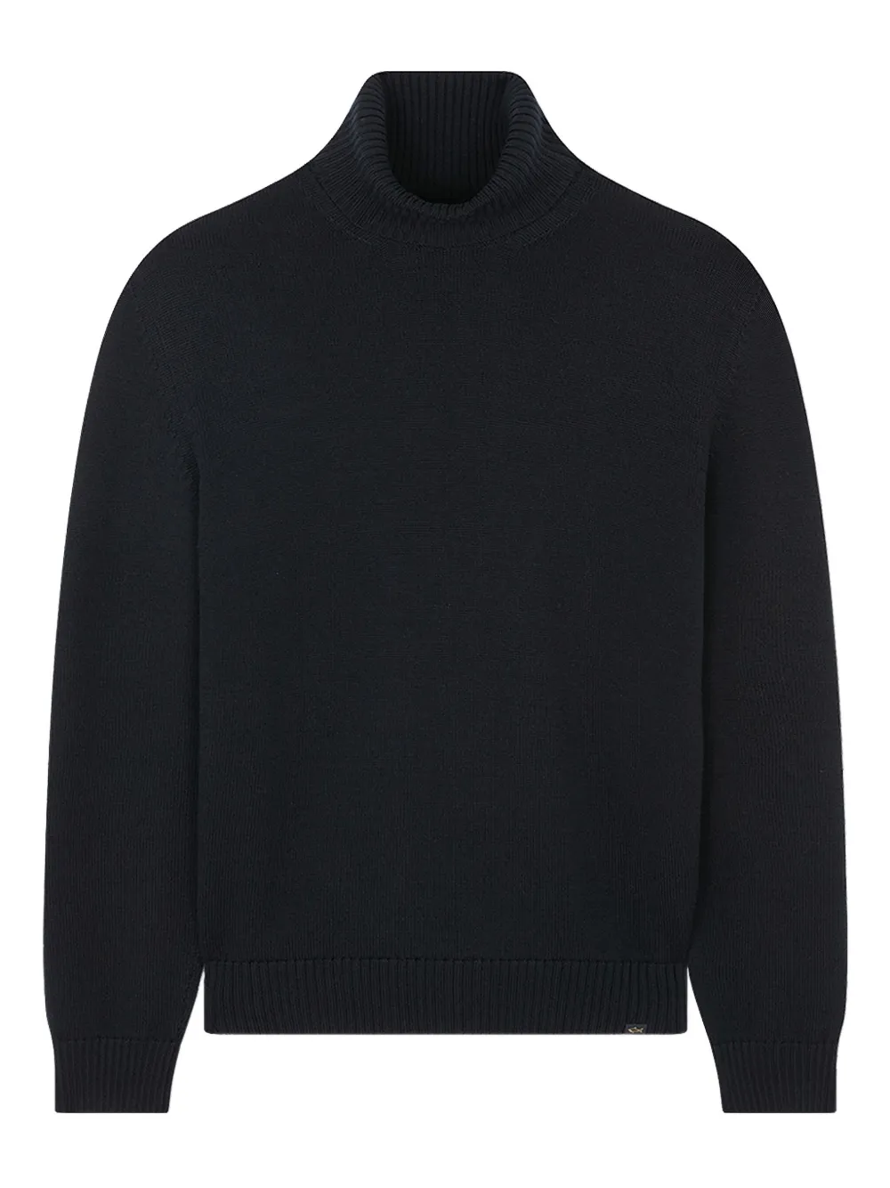 

Шерстяной свитер с воротником-стойкой Paul & Shark, черный