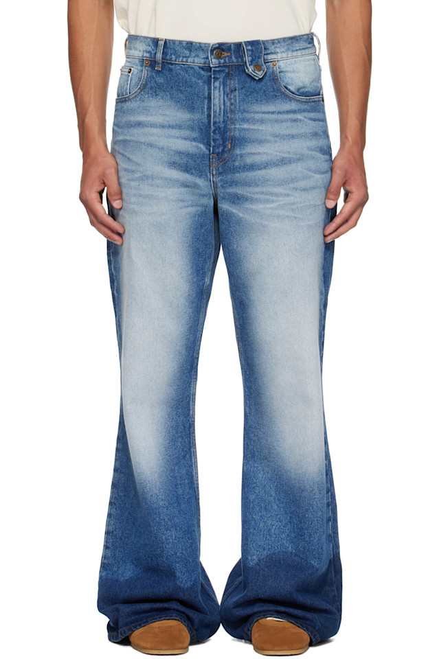 

Джинсы Samy с широкими штанинами Egonlab, синий