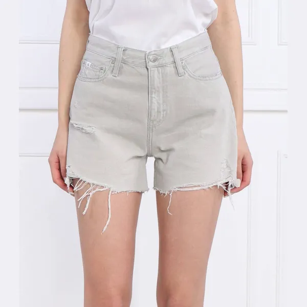

Короткие шорты для мамы подходят маме Calvin Klein, серый