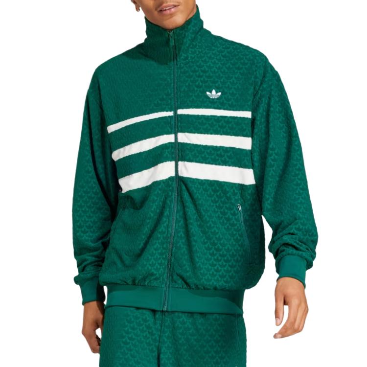 Трекер adidas monogram Adidas Originals, зеленый — фото 4