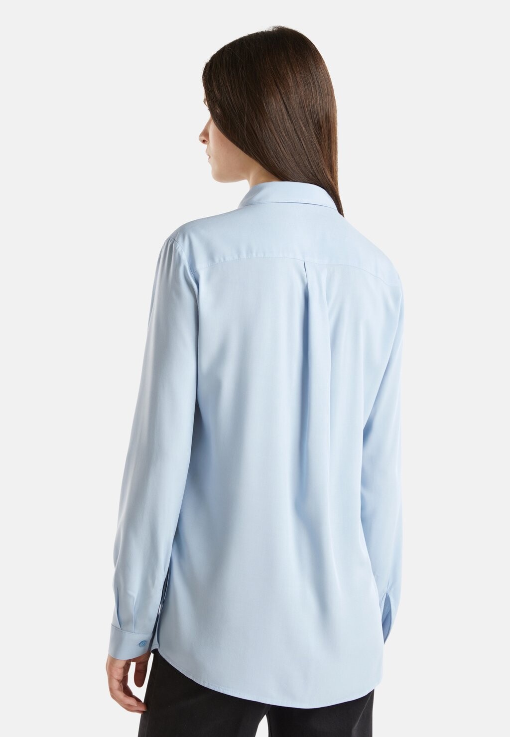 

Блузка на пуговицах REGULAR FIT United Colors of Benetton, синий
