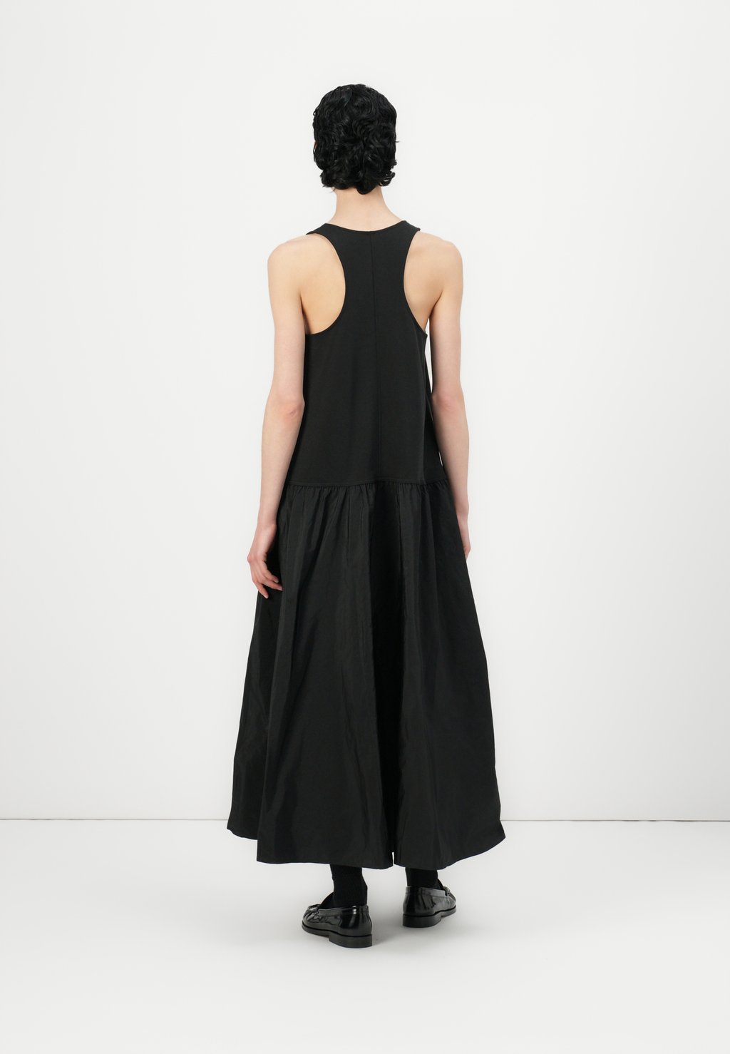 Платье макси FLARED HALTER DRESS Tommy Hilfiger, черный — фото 3