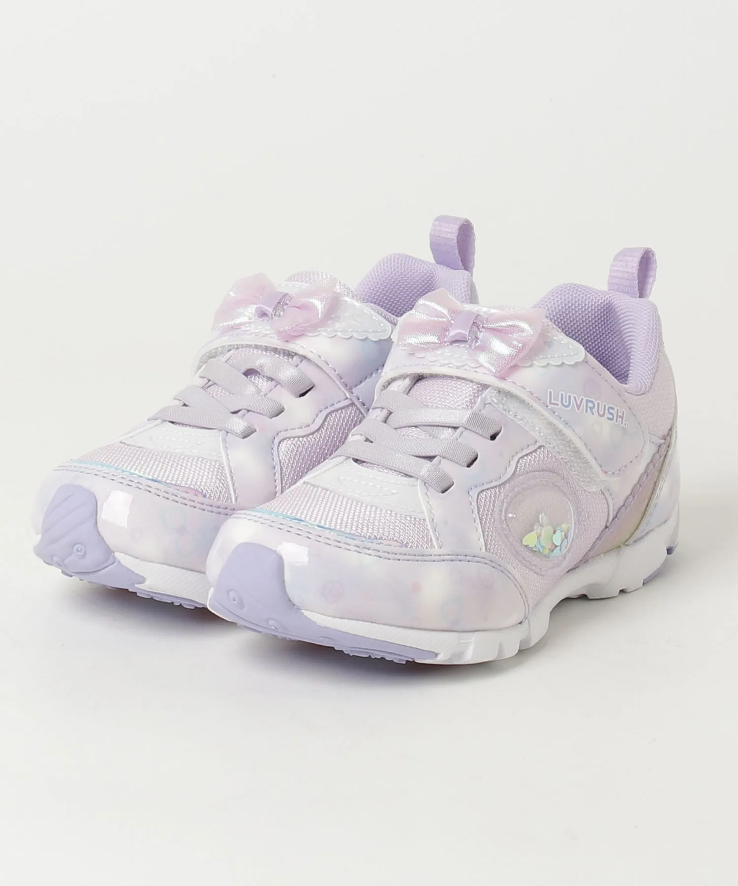 Детские кроссовки MoonStar SUPERSTAR LV 1251 для девочек фиолетовые