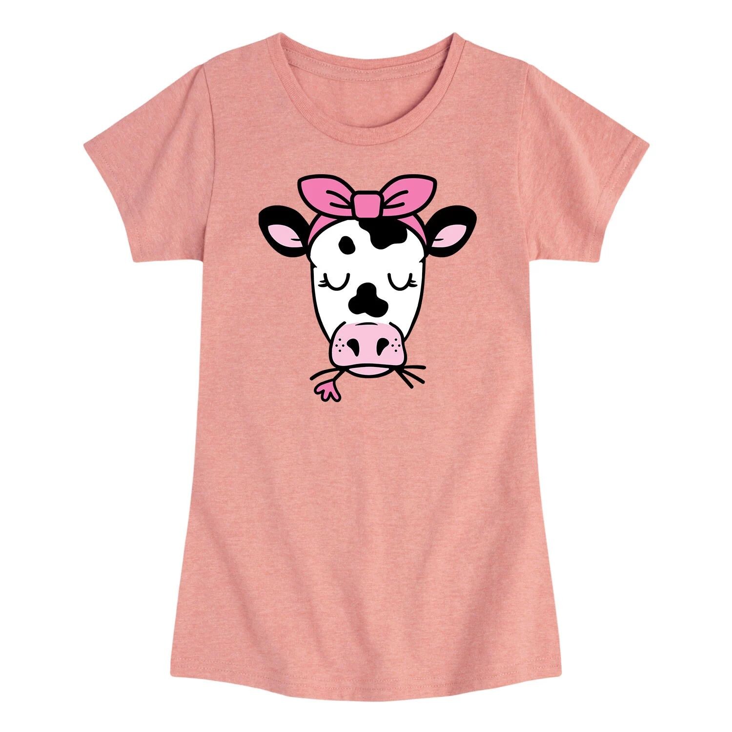 Футболка Girly Cow Bandana с рисунком для девочек 7–16 лет Licensed Character