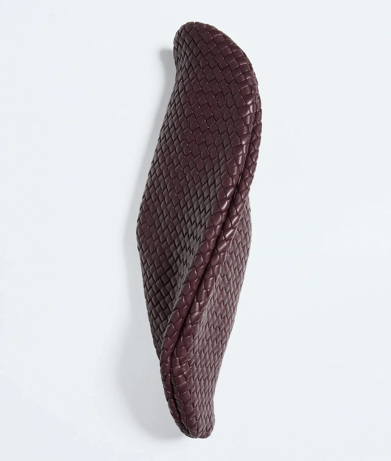 Клатч Onda BOTTEGA VENETA, бордовый — фото 3
