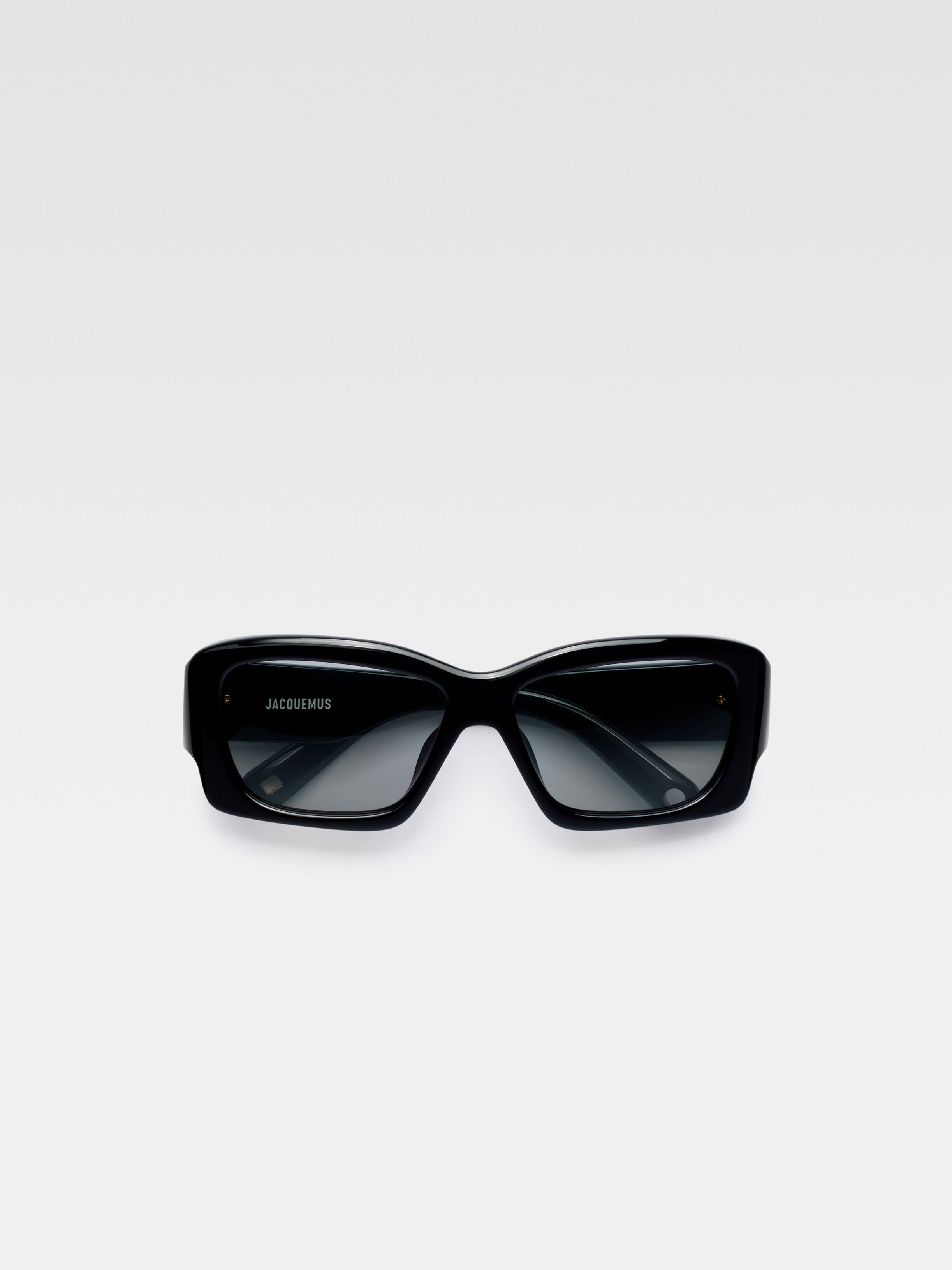 

Прямоугольные солнцезащитные очки JACQUEMUS The Croisière sunglasses, черный