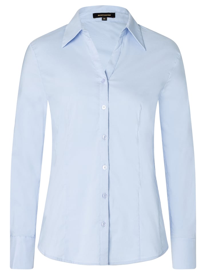 

Эластичная блузка Billa цвета итальянского синего More & More