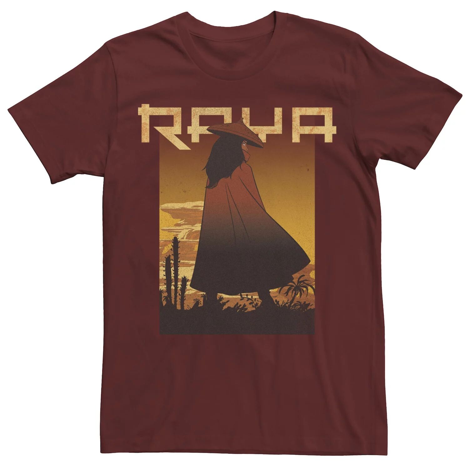

Мужская футболка с плакатом Disney Raya And The Last Dragon Raya