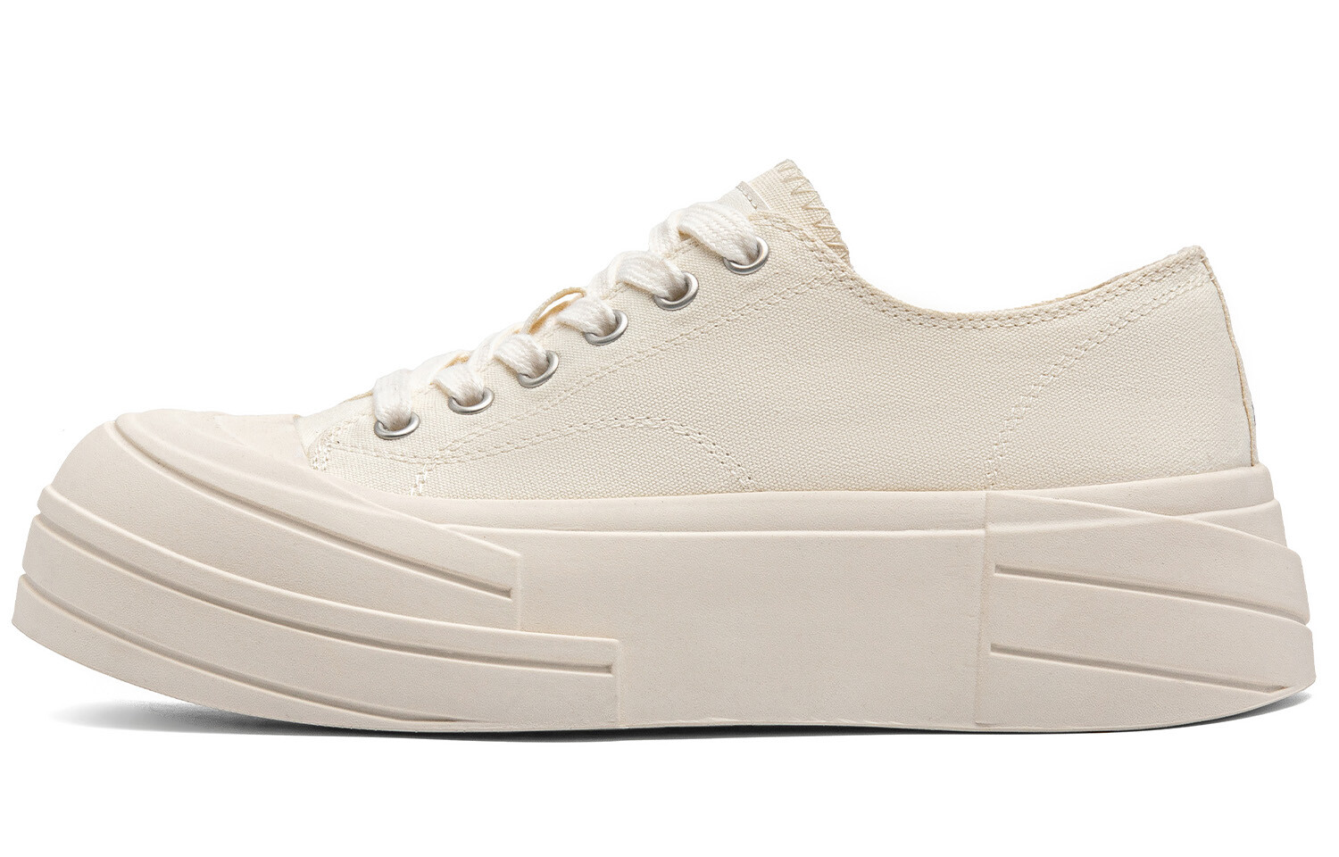 

Кроссовки Kappa Skateboarding Shoes Women's Low-top Beige, белый