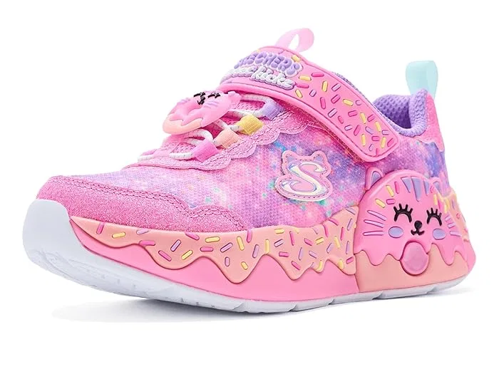 Кроссовки детские Donut Kitty 302367L SKECHERS KIDS, Light Pink — фото 2