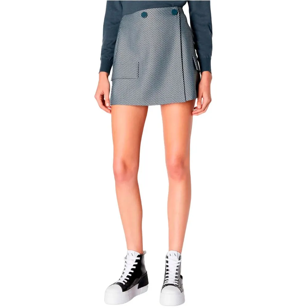 

Юбка Armani Exchange 6RYN22, серый