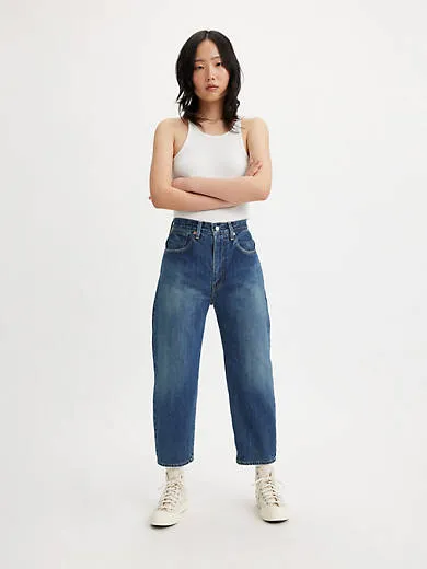 

Женские джинсы «сделано в Японии» Levi's, цвет Mij Sengai Medium Worn In - Medium Wash