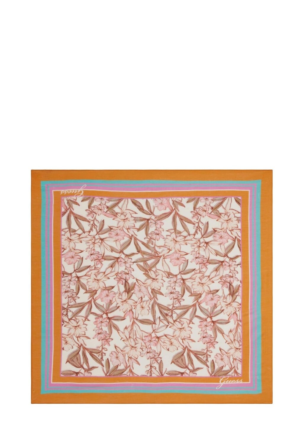 

Шарф MIT BLUMENPRINT Guess, светло-розовый