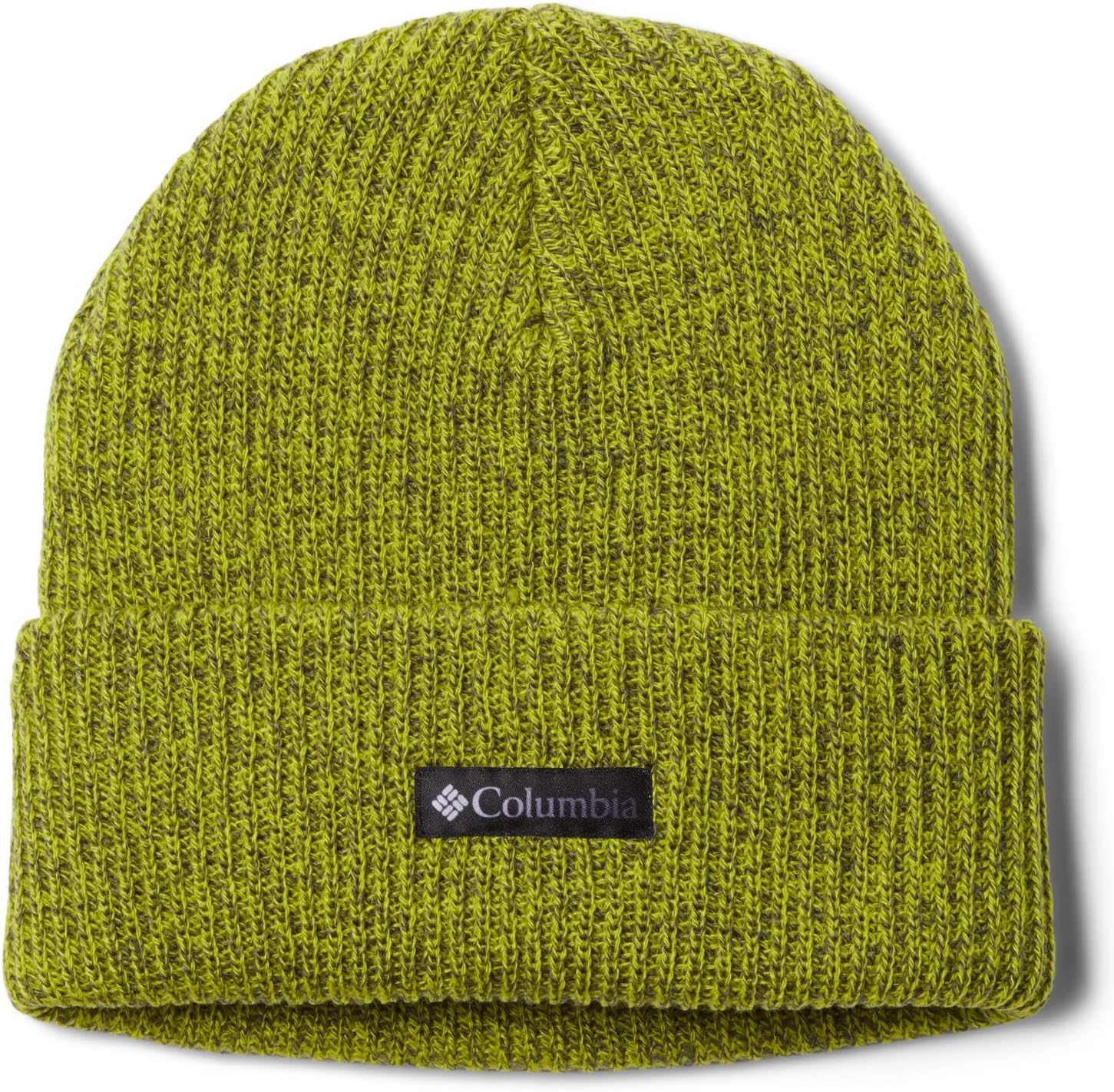 

Columbia Unisex-Adult Whirlibird Cuffed Beanie, Radiation/Shark Marled/Gradient Logo