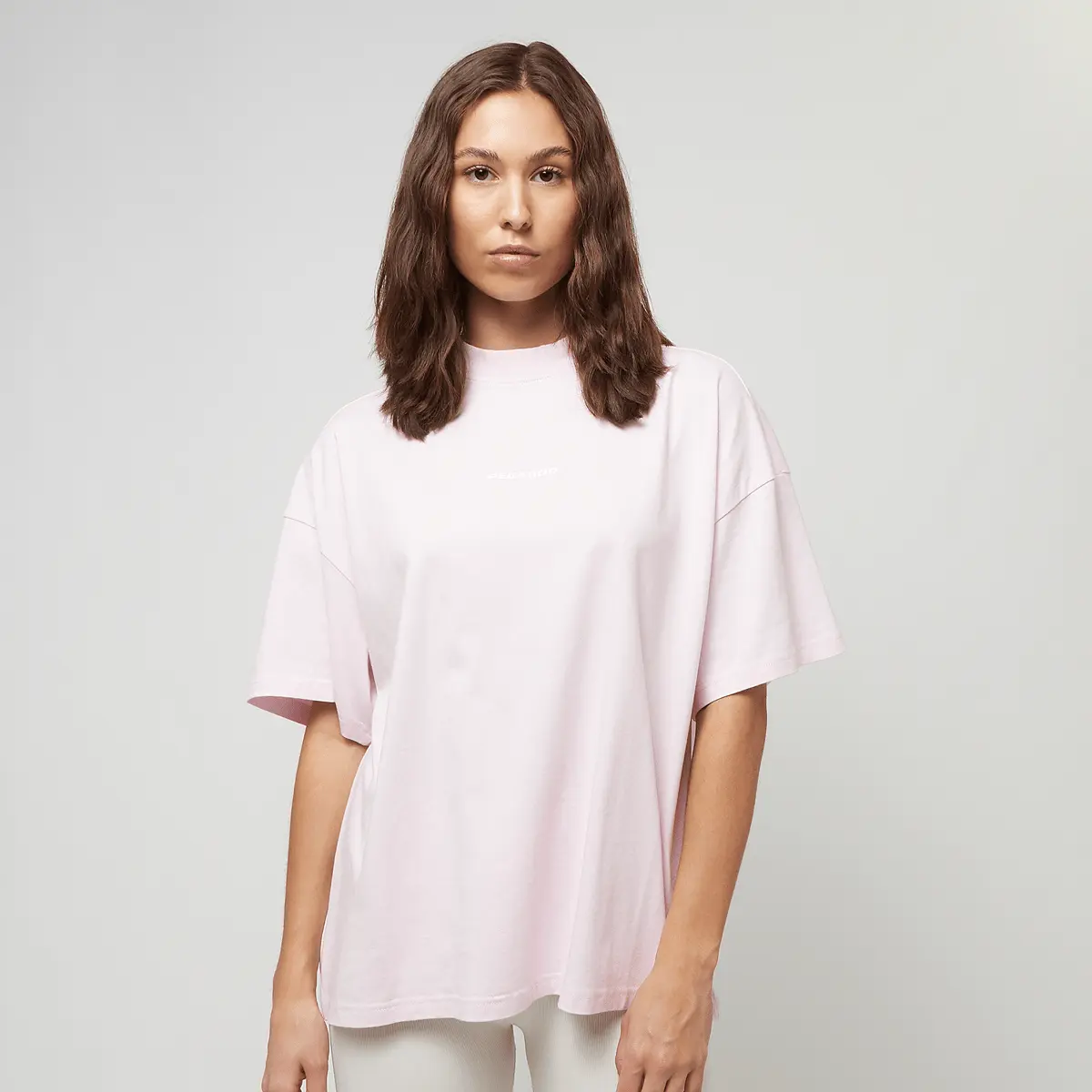 

Футболка Pegador Arendal Logo Heavy Oversized Tee, розовый/белый