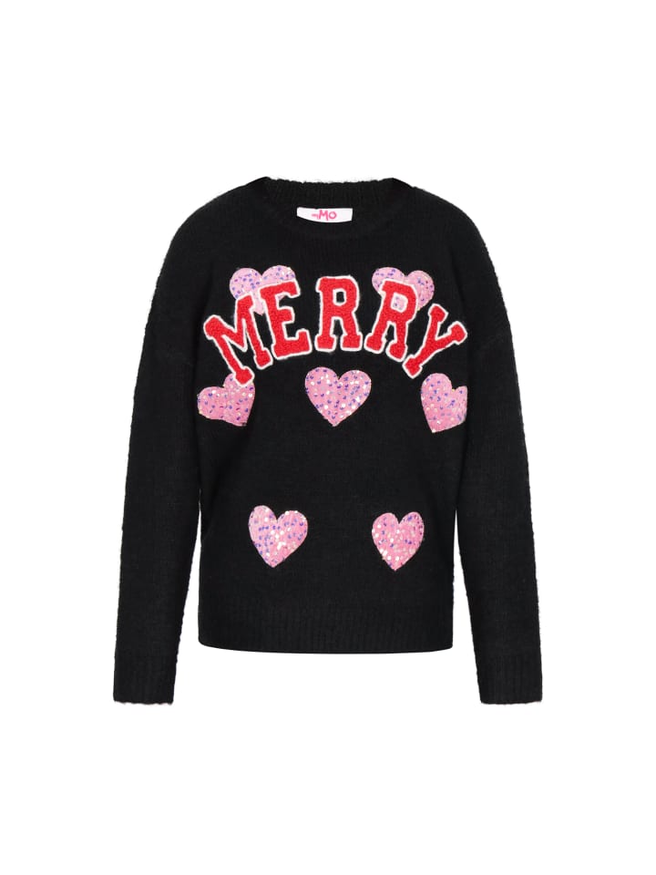 

MyMo Женский свитер черного цвета