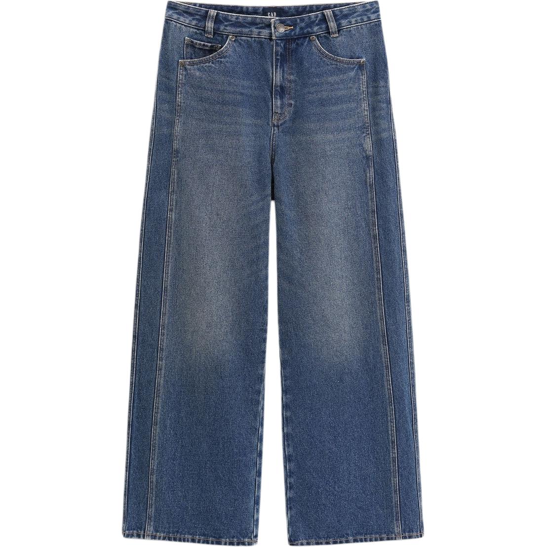 Джинсы женские Moderate Others GAP, washed indigo — фото 3