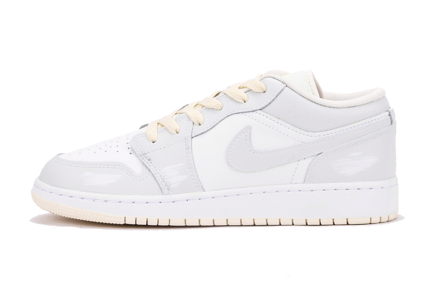 

Кроссовки Air Jordan 1 Vintage Basketball Shoes Women's Low-top Yellow, желтый