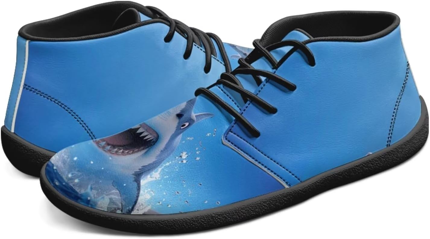 

Мужские босоножки с нулевым падением, минималистичные с широкой носочной частью, нескользящие и удобные для ходьбы и походов кроссовки Pointodoor, синий