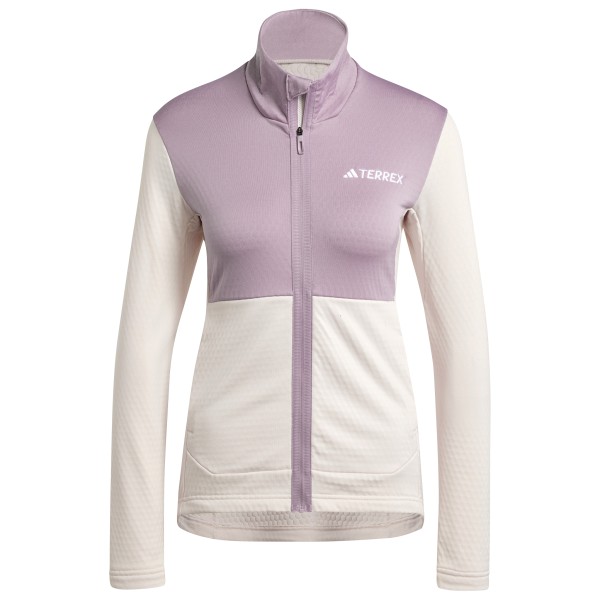 

Женская многофункциональная флисовая куртка - флисовая куртка Adidas Terrex, мультиколор