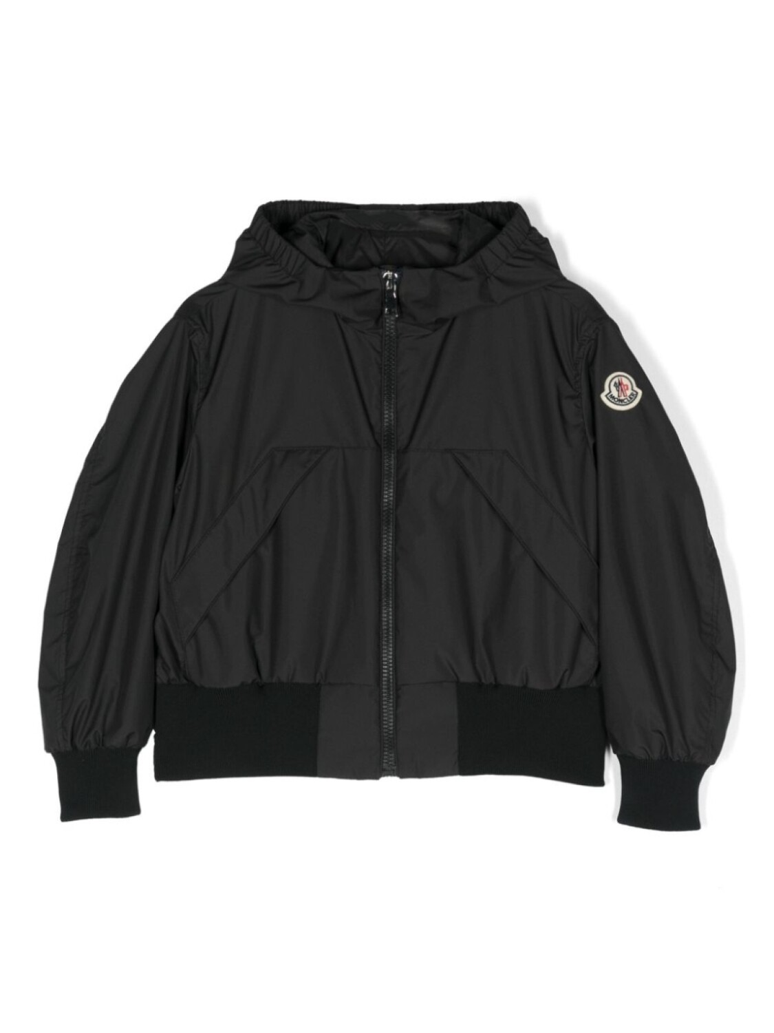 

Moncler Enfant куртка Assia с капюшоном, черный