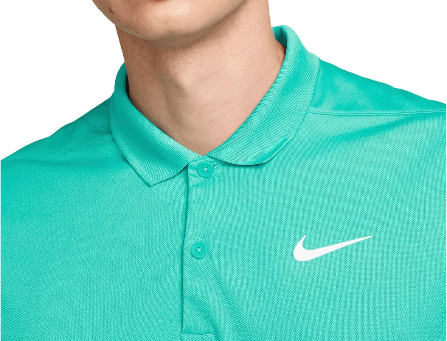 Мужская футболка-поло Nike Victory Solid OLC для гольфа, Jade — фото 3