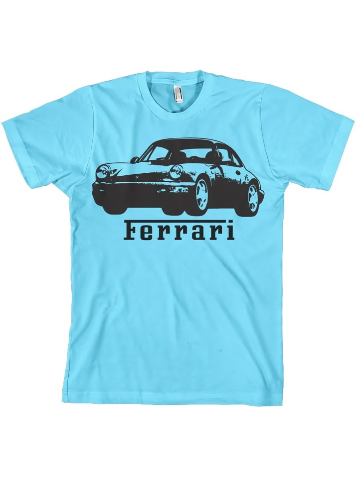 

Футболка 911 T-Shirt синего цвета Ferrari, Синий, Футболка 911 T-Shirt синего цвета Ferrari
