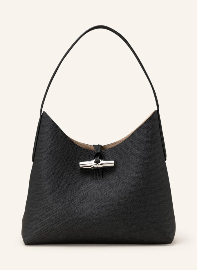 

Сумка-хобо roseau Longchamp, черный