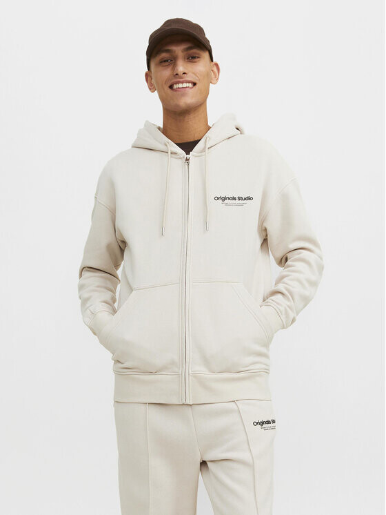 

Толстовка свободного кроя Jack&Jones, бежевый