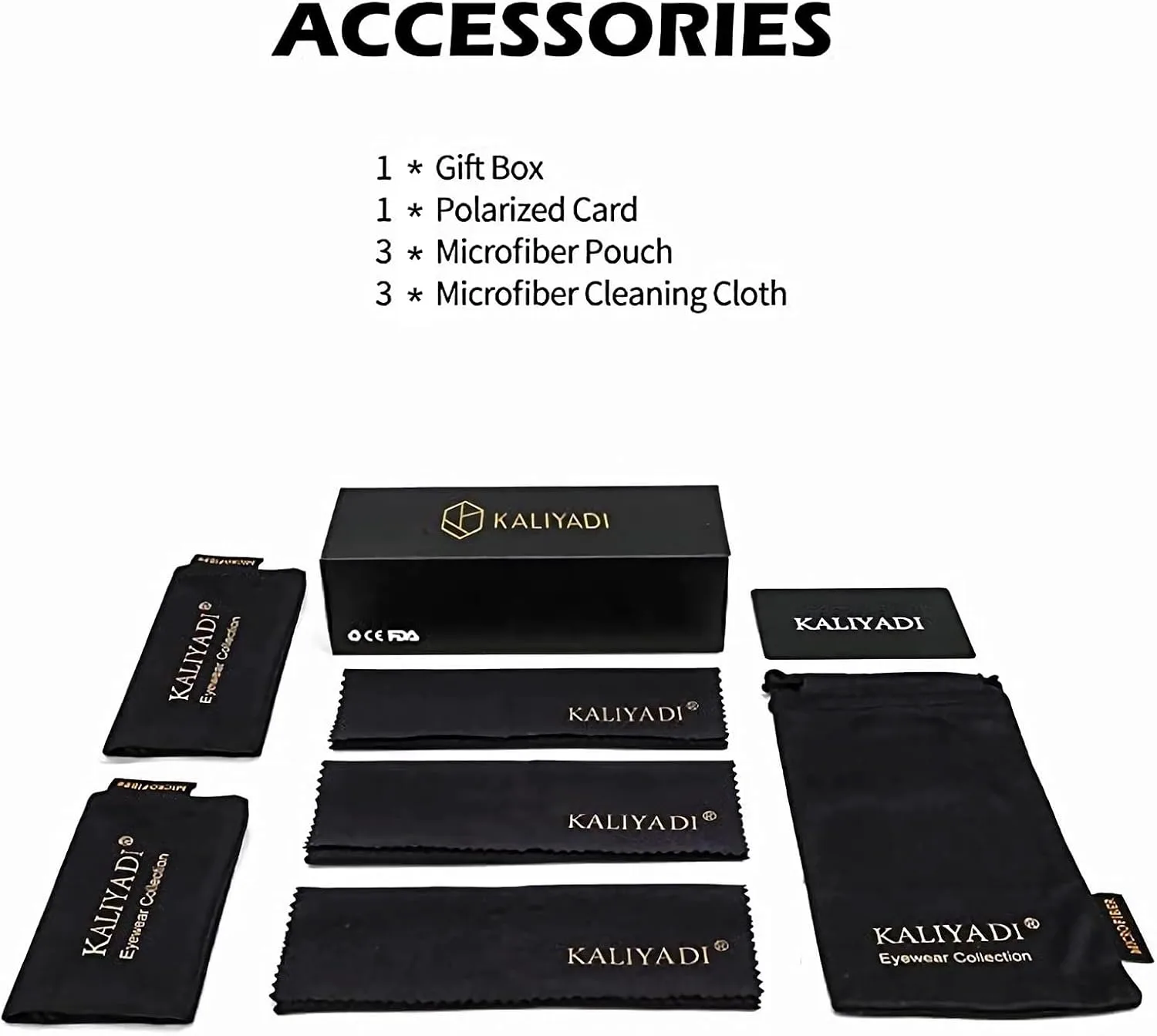 

Поляризованные солнцезащитные очки KALIYADI для мужчин и женщин, матовые линзы, цветные зеркальные линзы, защита от УФ-излучения (3 шт.), Black/Green Blue/Orange