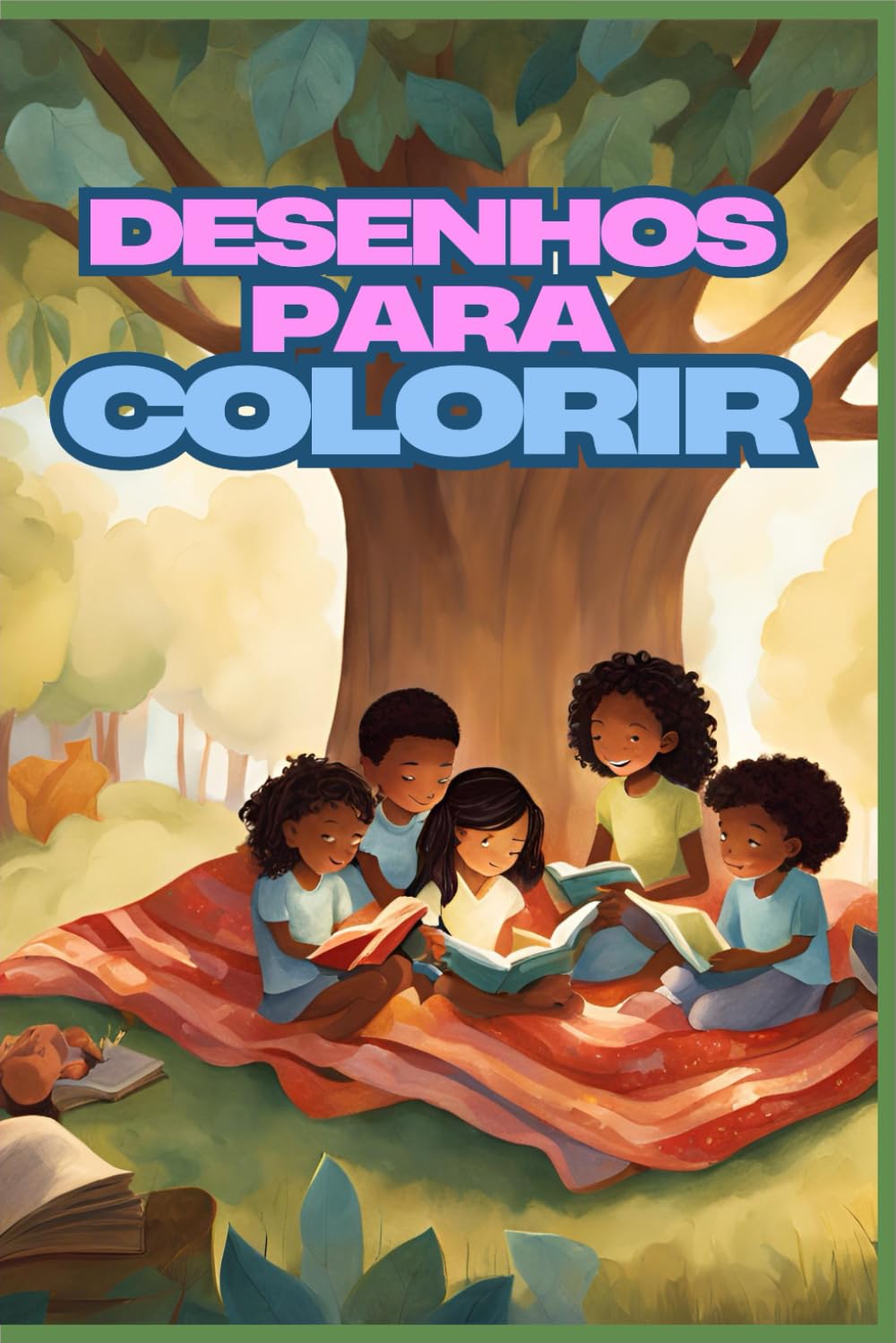 

desenho para colorir infantil: livro para colorir vários desenhos infantil educacional (Portuguese Edition)