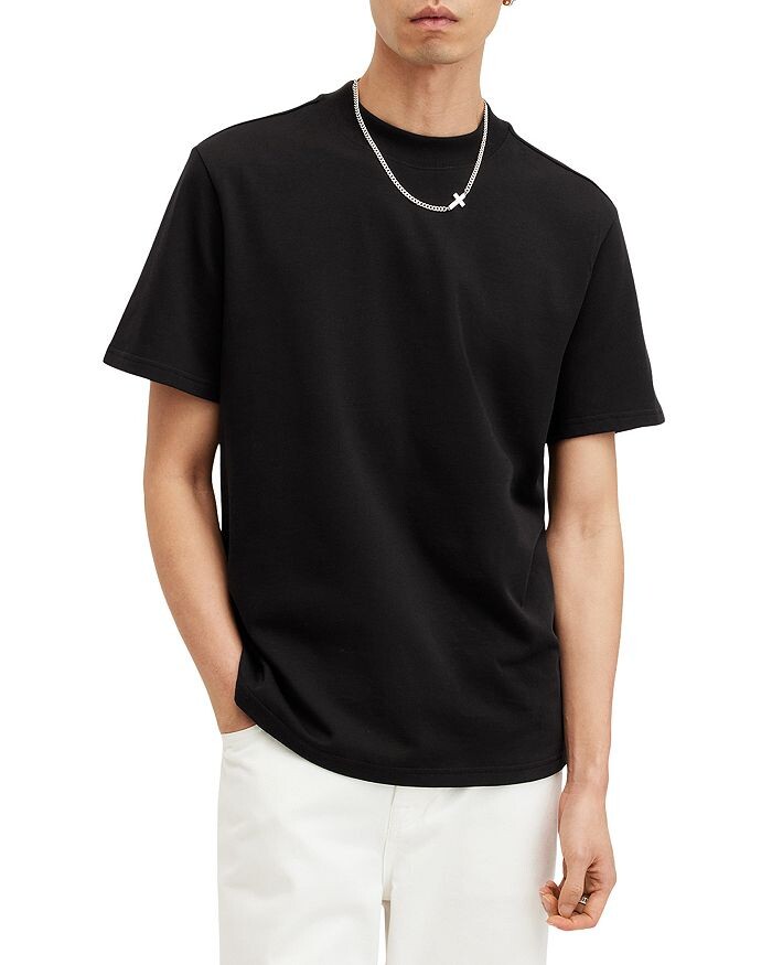 

Футболка с круглым вырезом и короткими рукавами ALLSAINTS Nero, черный