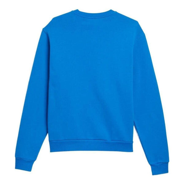 Рубашка adidas Heavyweight Shmoofoil Crewneck Sweatshirt 'Blue Bird', синий — фото 2