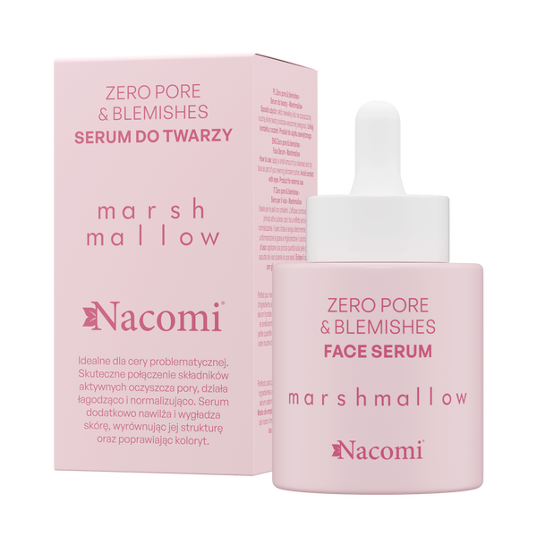 

Сыворотка для лица от прыщей, 30 мл Nacomi Zero pore&blemishes marshmallow