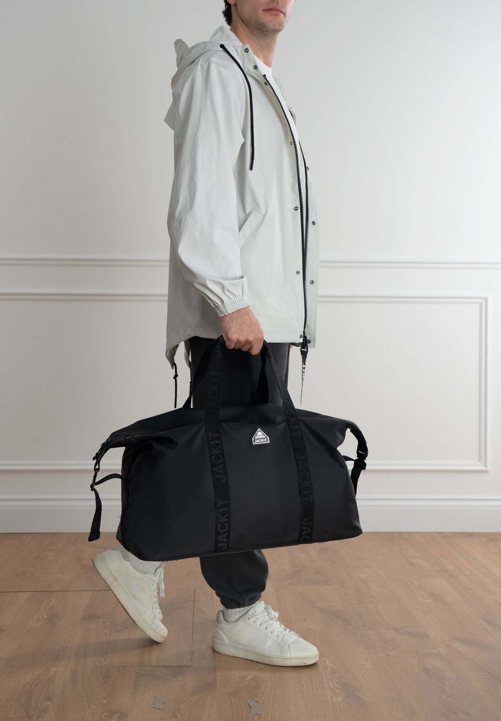 

Дорожная сумка KIT BAG UNISEX BADGE EDITION JACK1T, черный