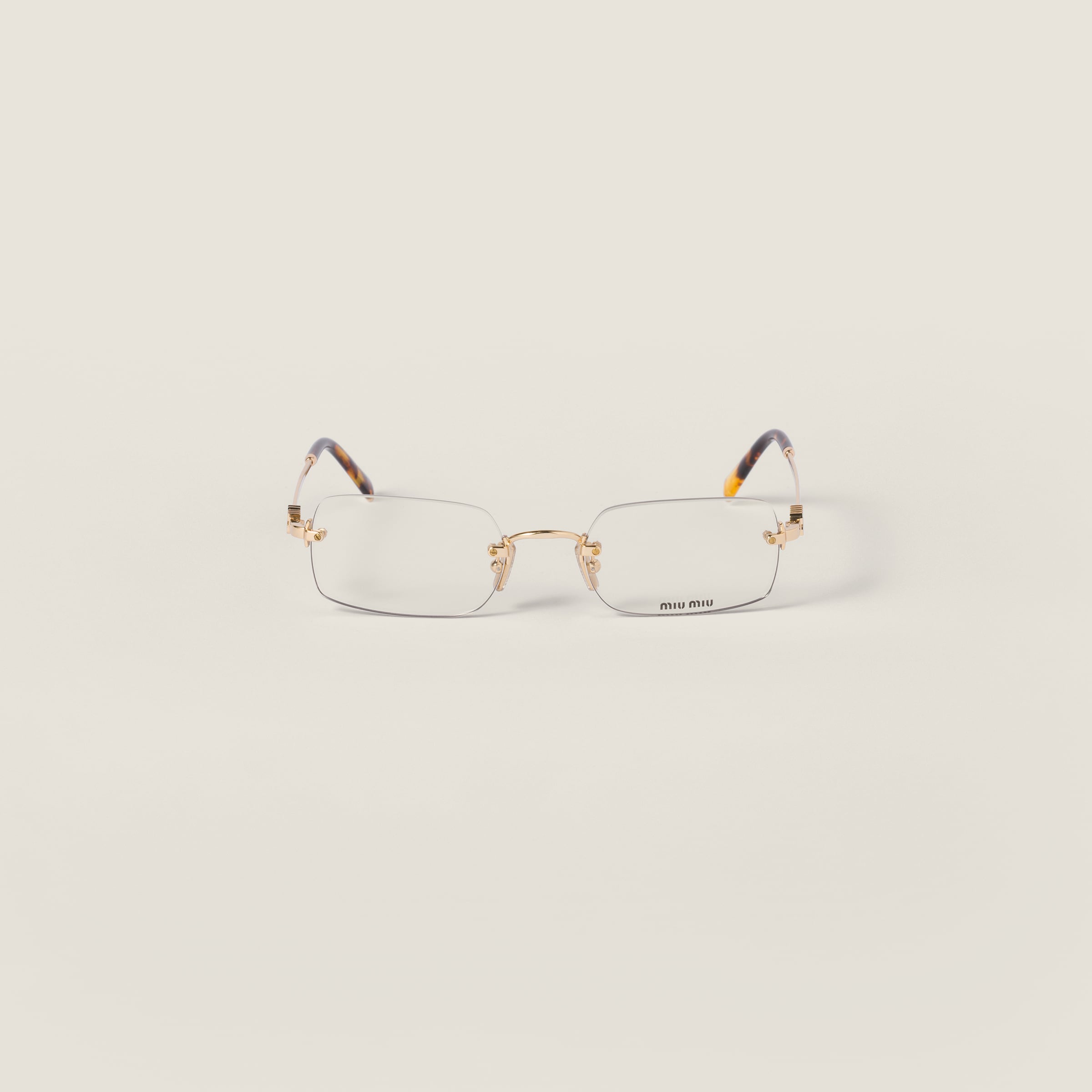 

Солнцезащитные очки из коллекции Miu Miu Eyewear, прозрачный