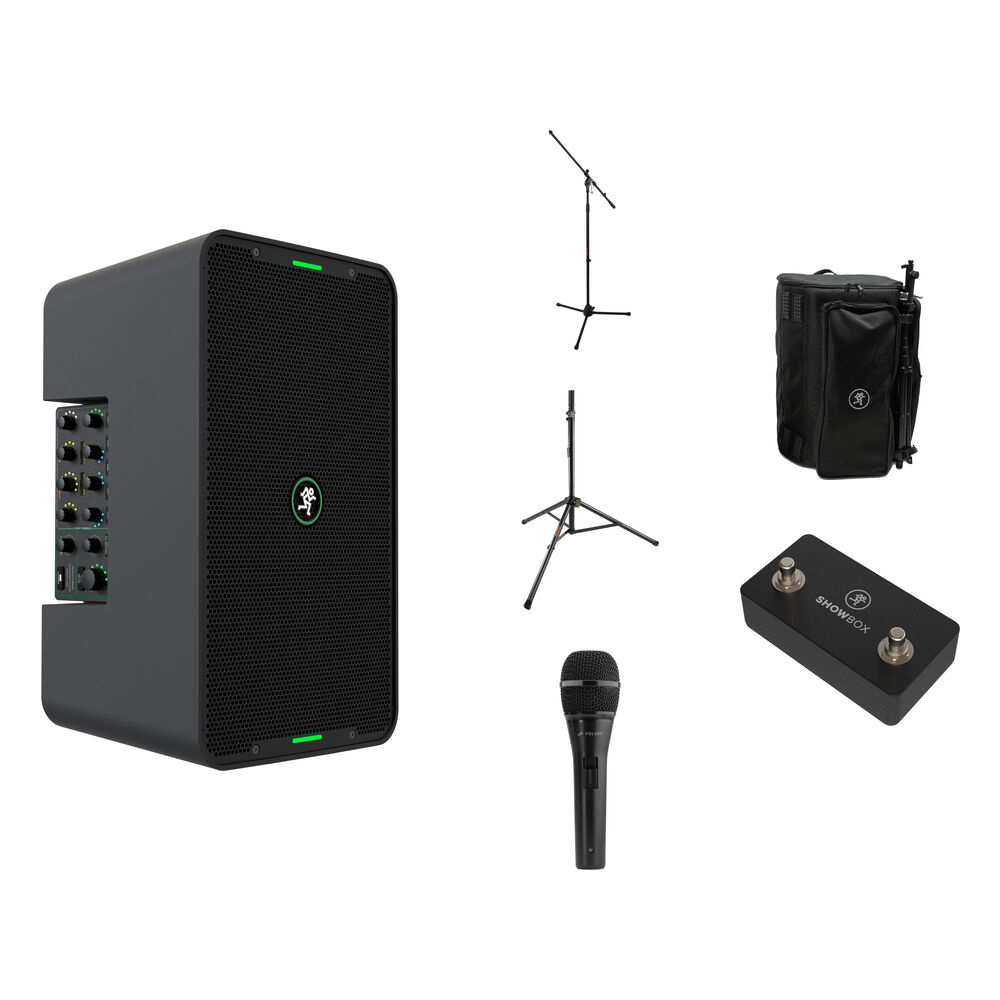 

Портативная PA-системы Mackie ShowBox All-in-One Battery-Powered 400W 8" Live