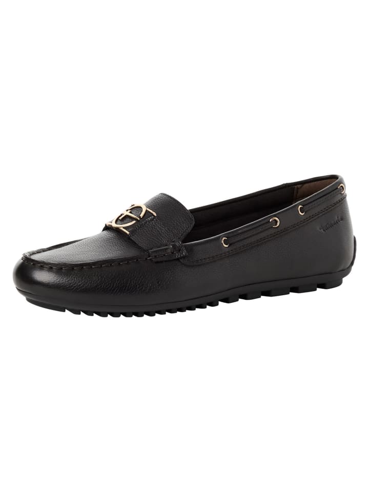 Мокасины Tamaris, цвет black leather