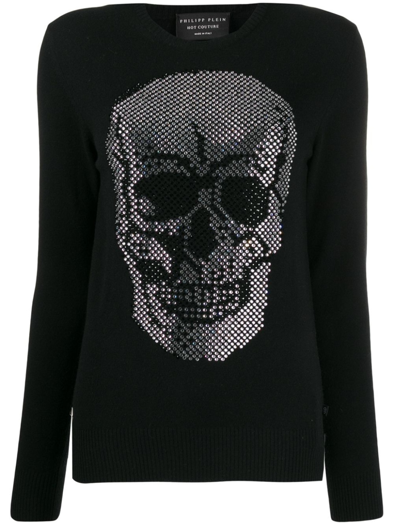 

Philipp Plein пуловер с декором Skull, черный