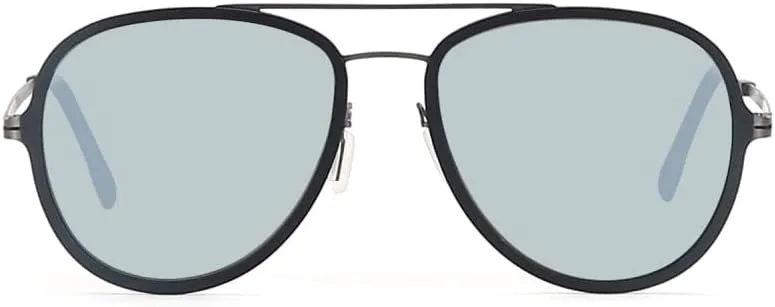 

Классические поляризованные солнцезащитные очки для мужчин и женщин. Двойная перемычка. Легкая металлическая оправа. Защита от УФ-излучения UV400 MTZJH, 001