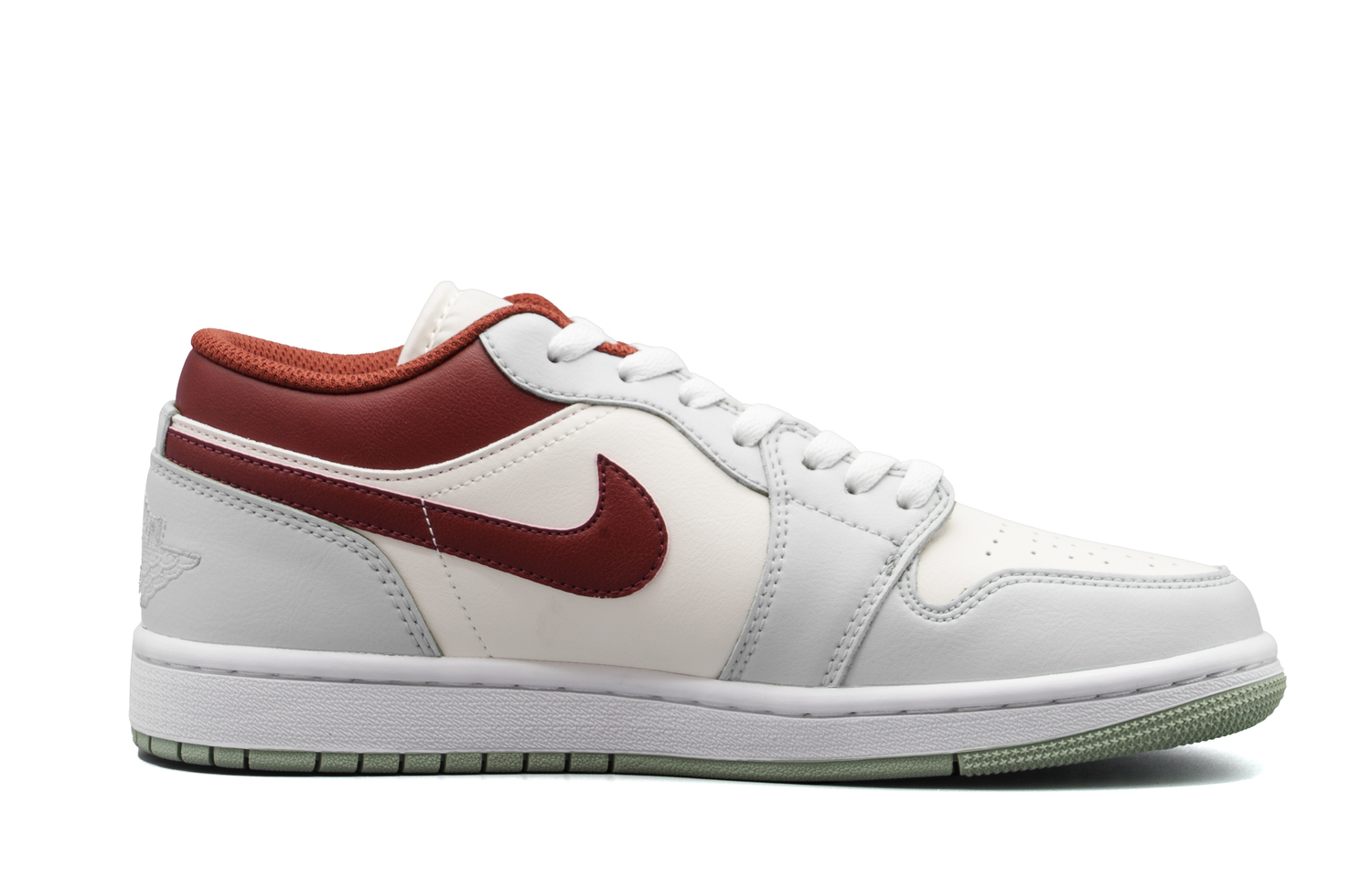 Jordan Кроссовки Air 1 Vintage для баскетбола, унисекс, низкие, белый — фото 4