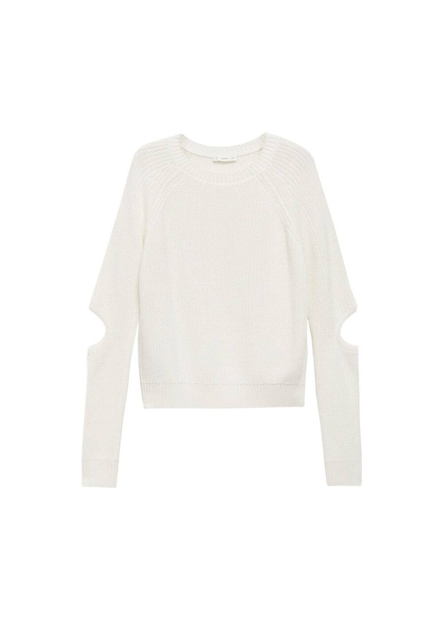 

Свитер MANGO TEEN Elbow, White